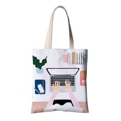 canvas tote cotton shopping custom cotton canvas tote bag eco canvas bag