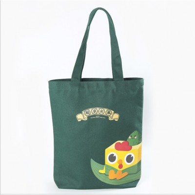 Eco Wholesale Logo Printed Custom Standard Size Shopping Packaging Cotton Canvas Tote Bag