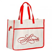 promotional shopping bag pp nonwoven shopping bag with side pouch bag