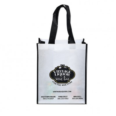 Eco Friendly Folding Custom Shopping Reusable Tote Printed Grocery Non Woven Bags